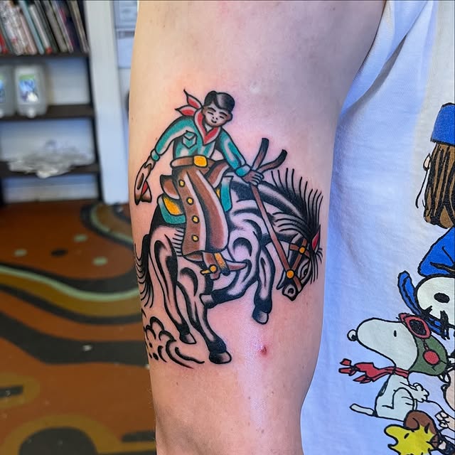 Tattoo by Darin Roth: From my predrawn designs. Thanks, Johnny! DM to schedule 📚      @copperheadtattooparlor
