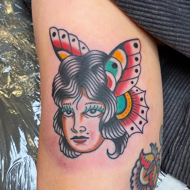 Tattoo by Darin Roth: DM to schedule your next tattoo!      @copperheadtattooparlor